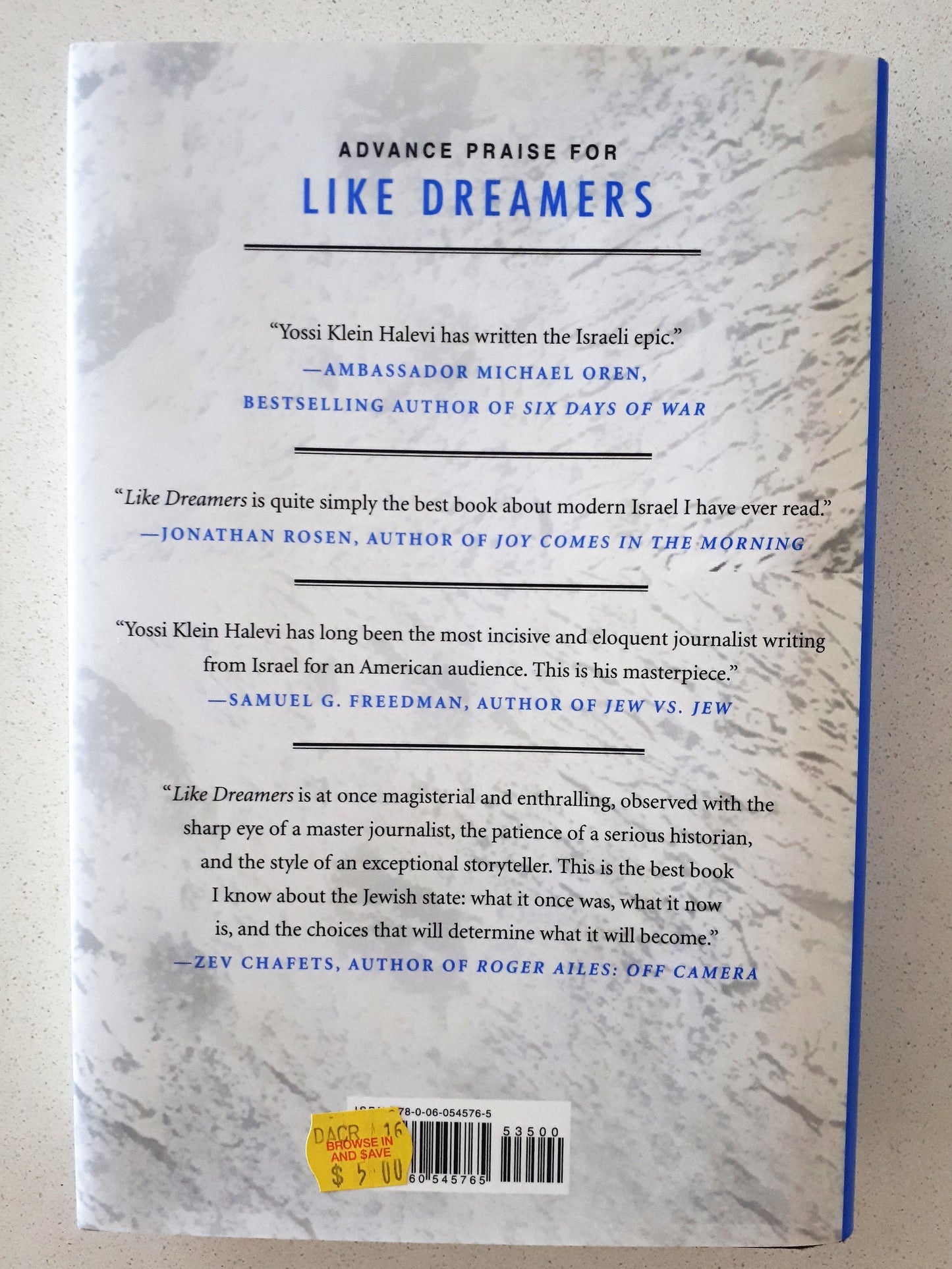 Like Dreamers by Yossi Klein Halevi