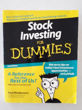 Load image into Gallery viewer, Stock Investing For Dummies by Paul Mladjenovic
