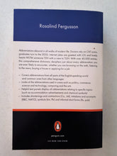 Load image into Gallery viewer, New Penguin Dictionary of Abbreviations by Rosalind Fergusson