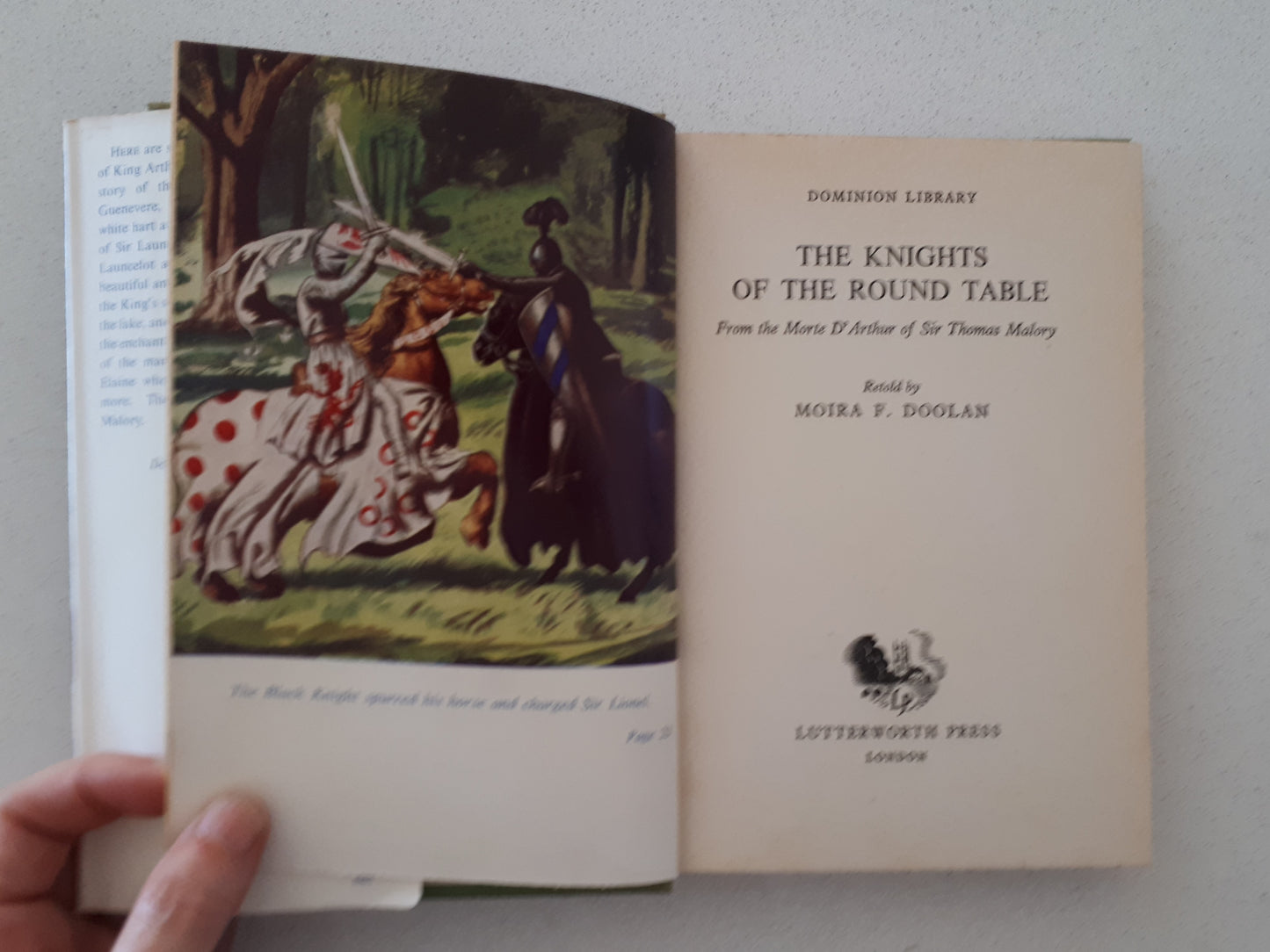The Knights of the Round Table Retold by Moira F. Doolan