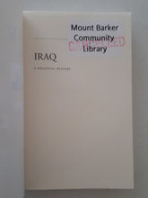 Load image into Gallery viewer, Iraq A Political History by Adeed Dawisha