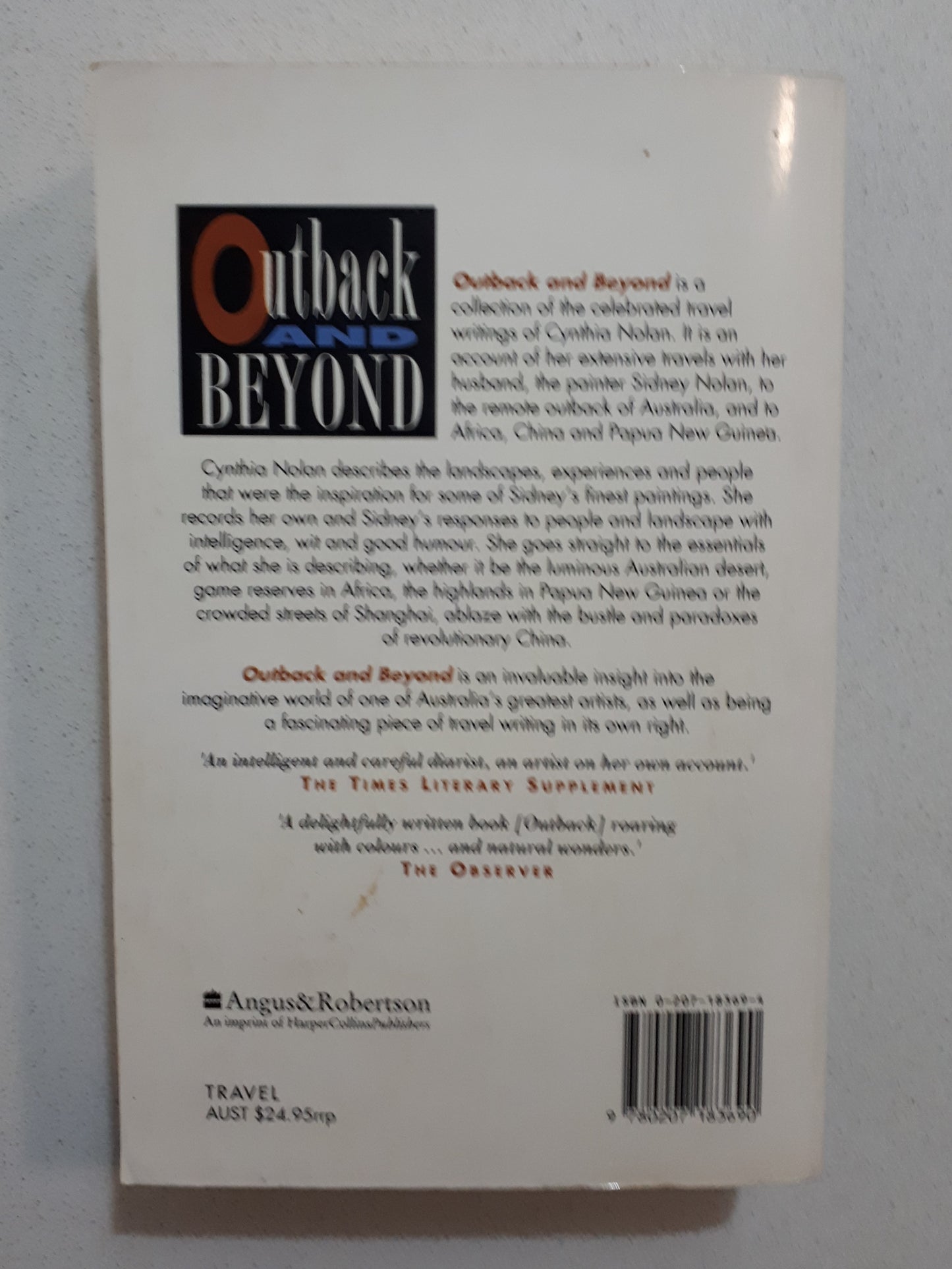 Outback and Beyond by Cynthia Nolan