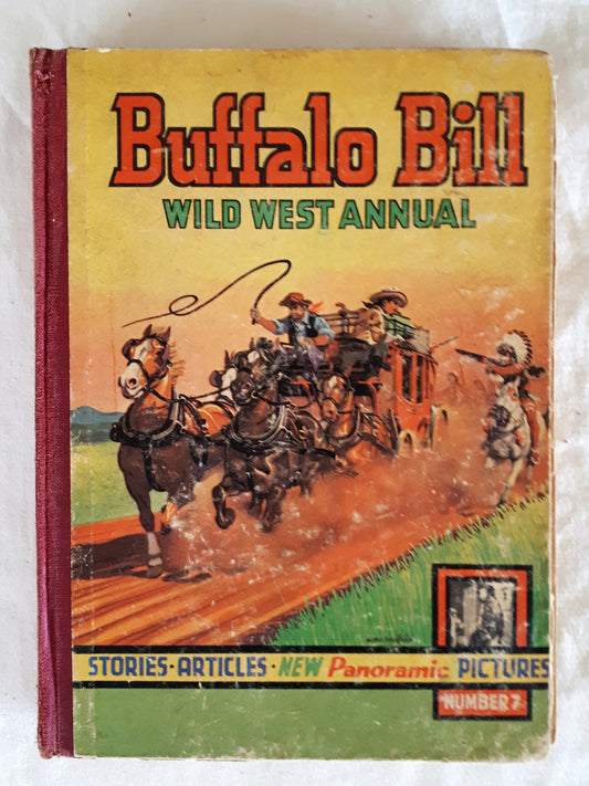 Buffalo Bill Wild West Annual #7 by Rex James and Denis McLoughlin