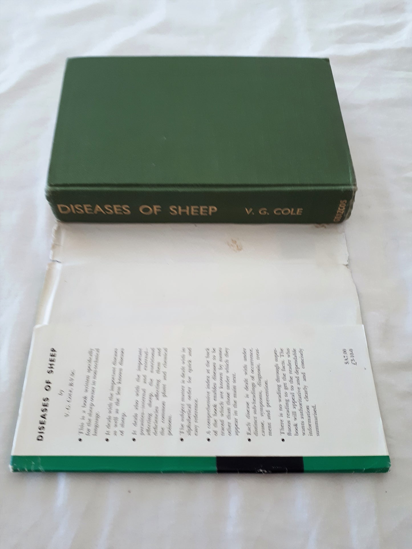 Diseases of Sheep by V. G. Cole