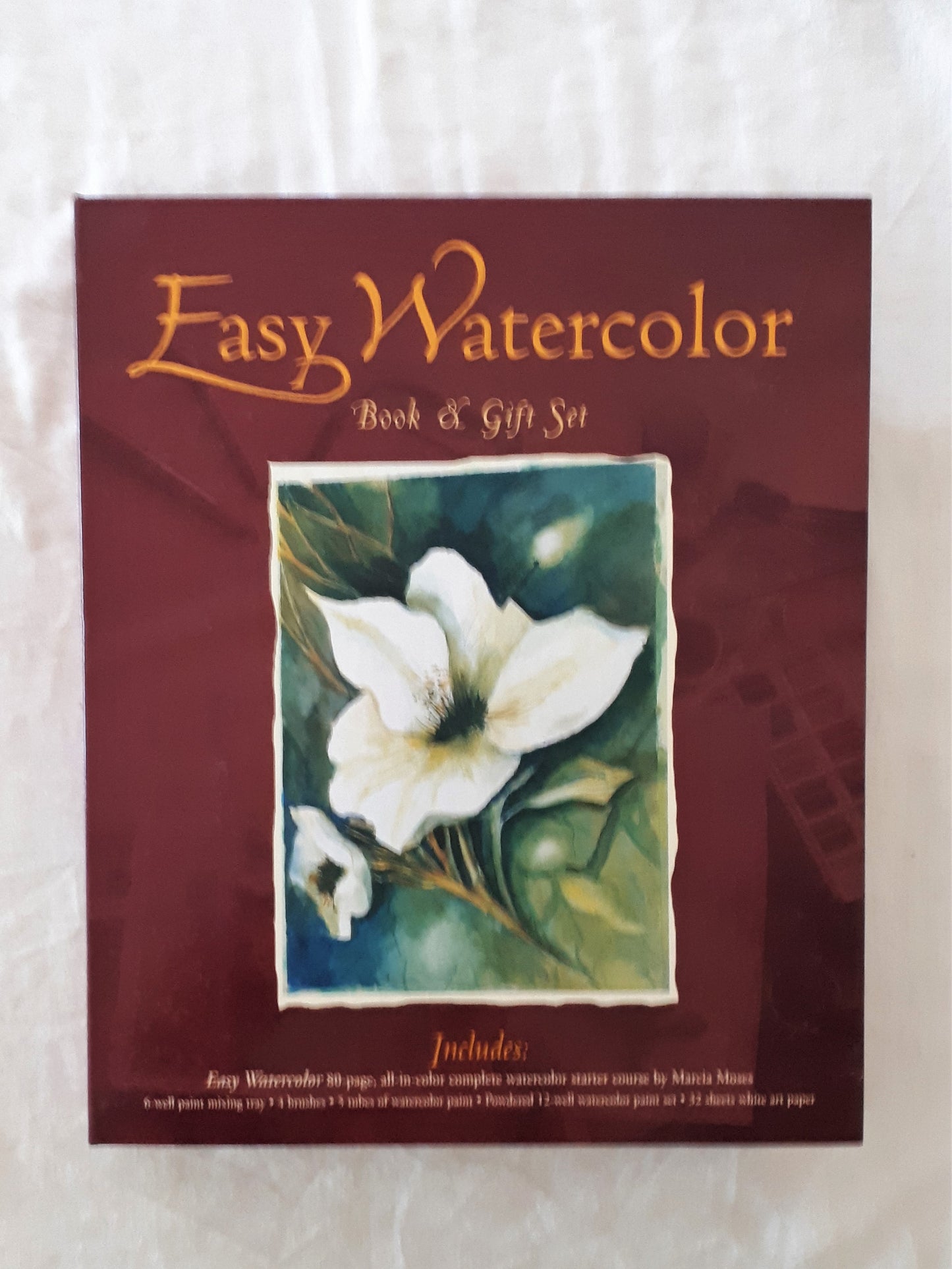 Easy Watercolor An Introductory Course - Book & Gift Set by Marcia Moses