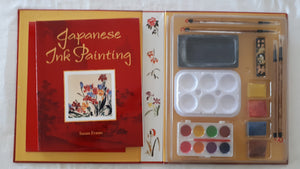 Japanese Ink Painting Book & Gift Set by Susan Frame
