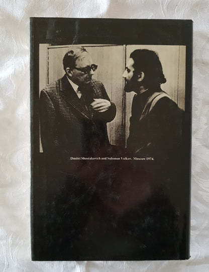 Testimony: The Memoirs of Dmitri Shostakovich by Solomon Volkov