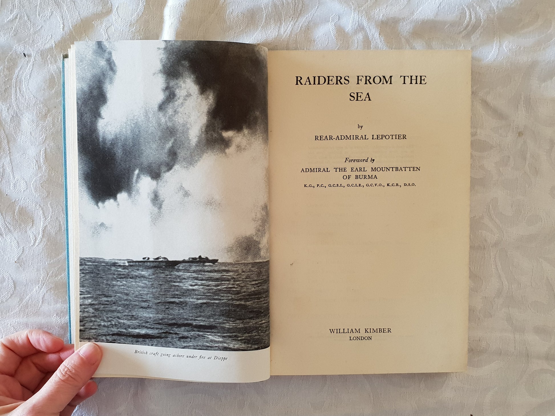 Raiders From The Sea  by Rear-Admiral Lepotier