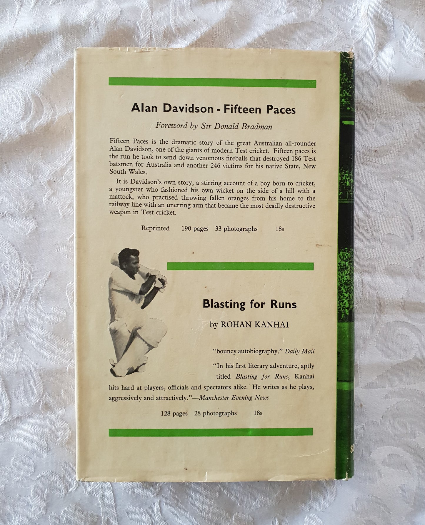 His Own Story Run-Digger by Bill Lawry