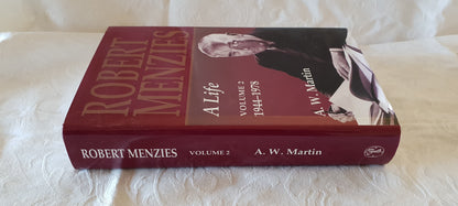 Robert Menzies: A Life by A. W. Martin