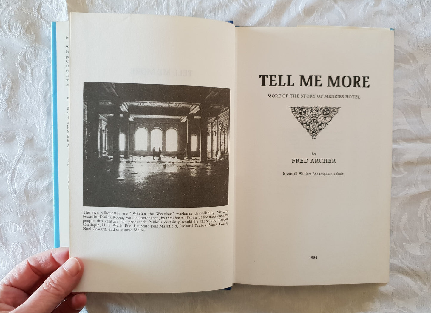 Tell Me More by Fred Archer