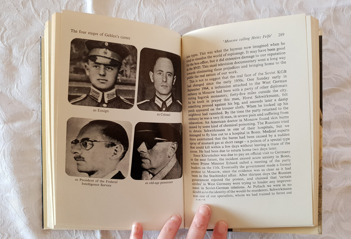The Gehlen Memoirs by Reinhard Gehlen