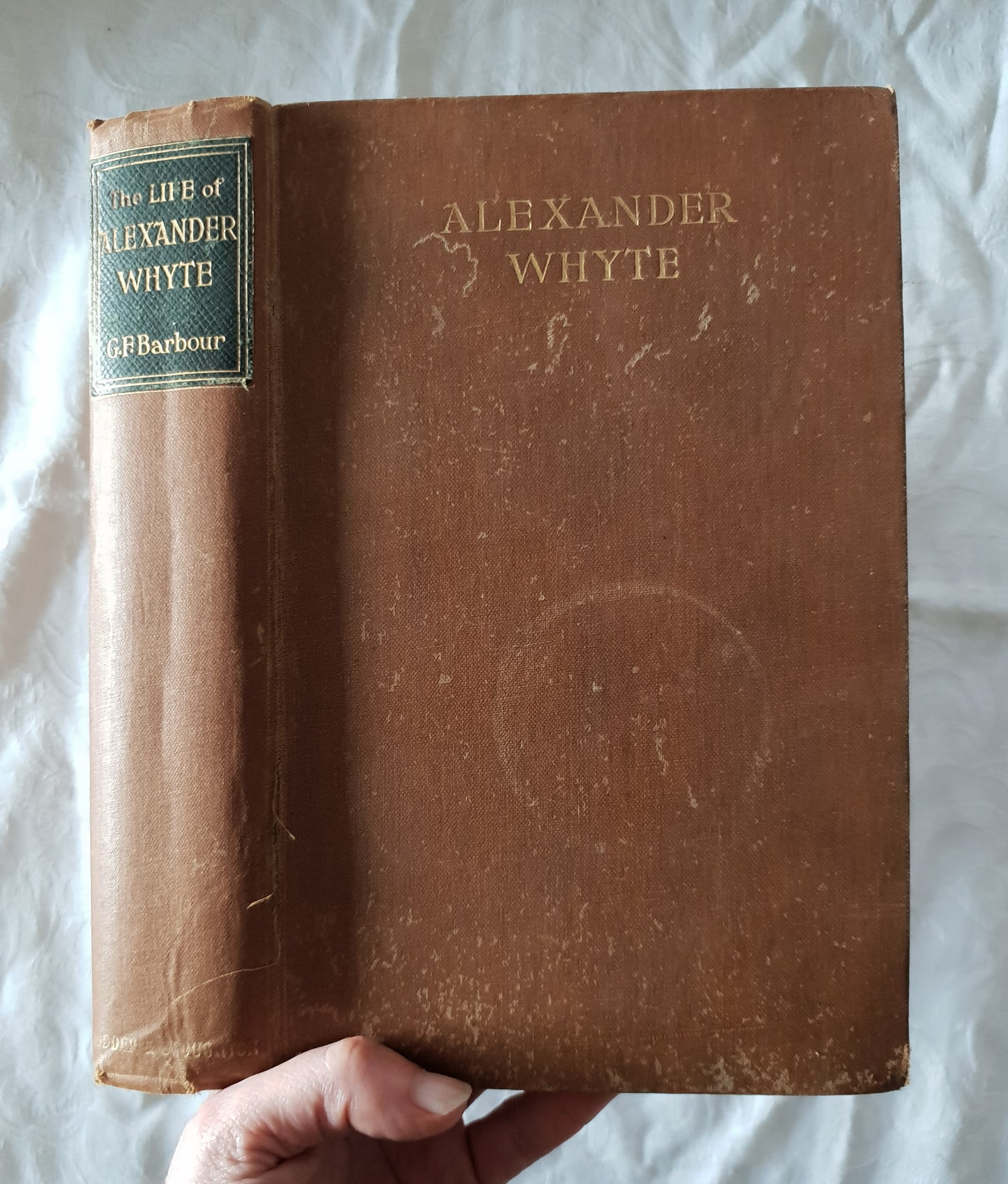 The Life of Alexander Whyte by G. F. Barbour