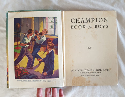 Champion Book for Boys - Dean & Son