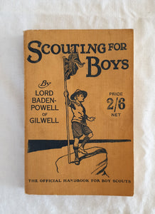 Scouting For Boys by Lord Baden-Powell of Gilwell