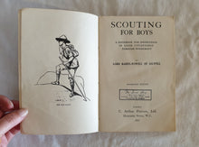 Load image into Gallery viewer, Scouting For Boys by Lord Baden-Powell of Gilwell
