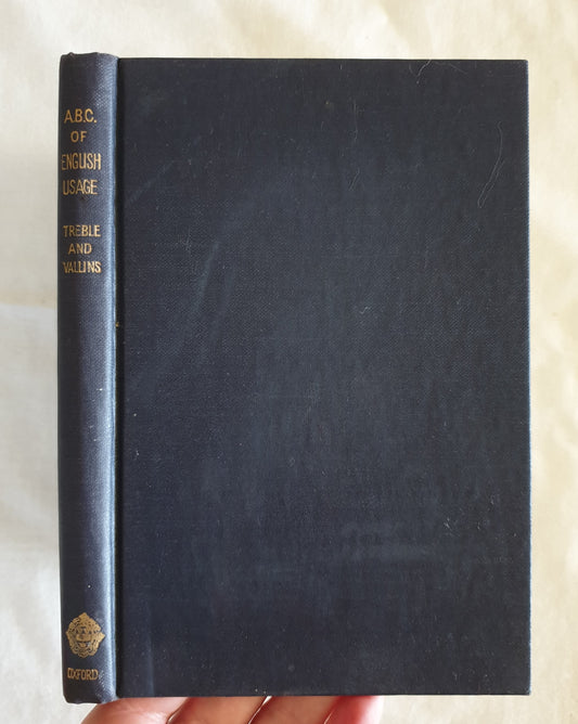 An ABC of English Language by H. A. Treble and G. H. Vallins