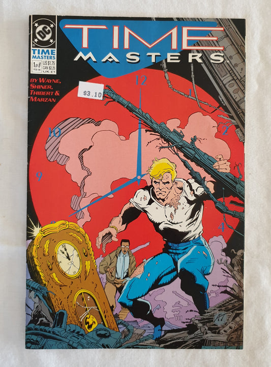 Time Masters (1 of 8) by Wayne, Shiner, Thibert and Marzan - DC Comics