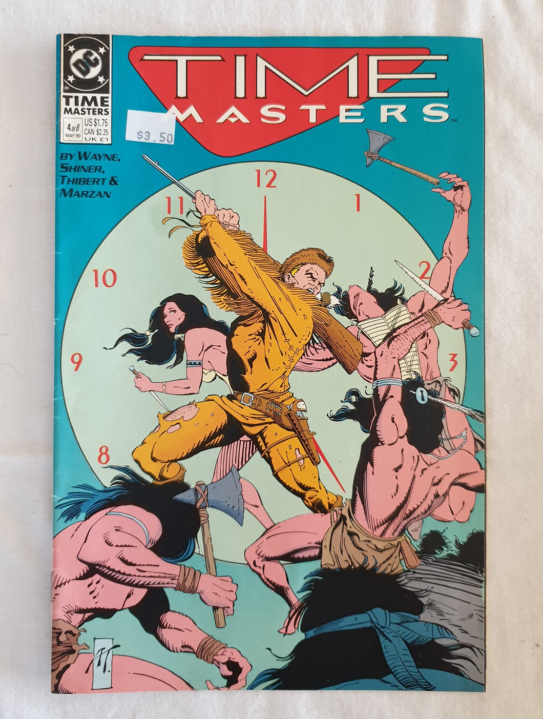 Time Masters (4 of 8) by Wayne, Shiner, Thibert and Marzan - DC Comics