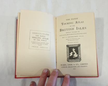 The Handy Touring Atlas of the British Isles by J. G. Bartholomew