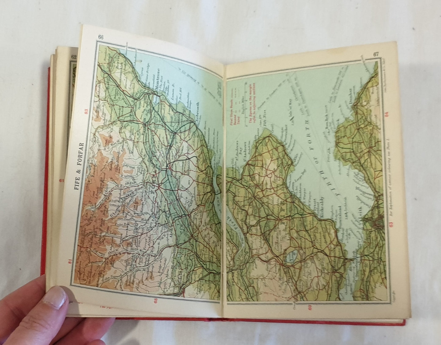 The Handy Touring Atlas of the British Isles by J. G. Bartholomew