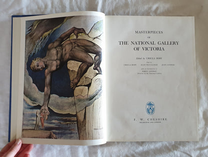 Masterpieces of The National Gallery of Victoria  Edited by Ursula Hoff