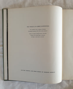 The World of Albert Schweitzer by Erica Anderson