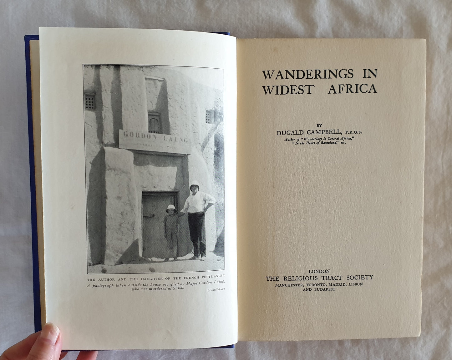 Wanderings in Widest Africa by Dugald Campbell