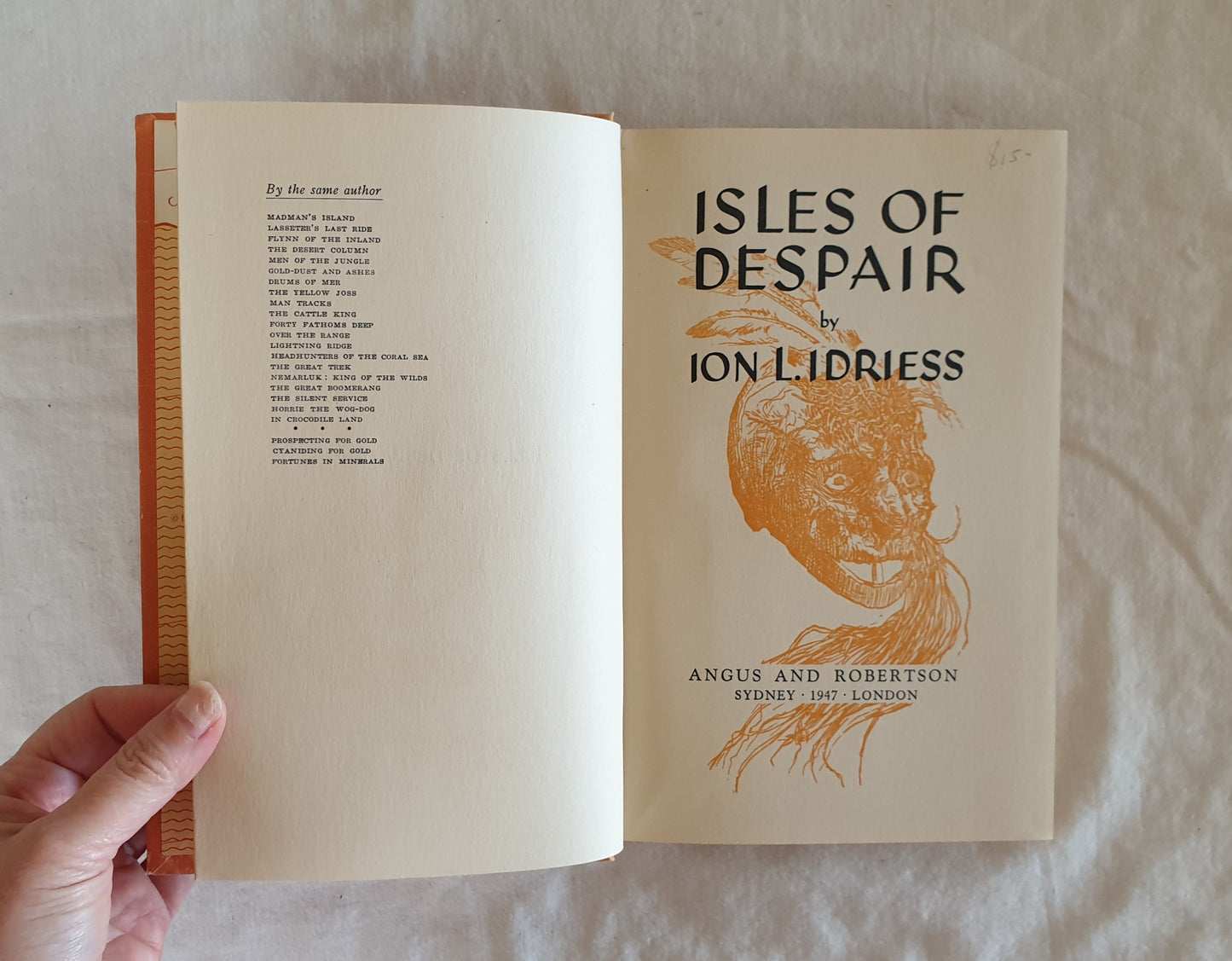 Isles Of Despair by Ion L. Idriess