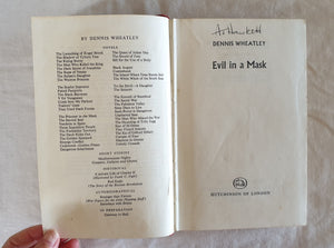 Evil in a Mask by Dennis Wheatley
