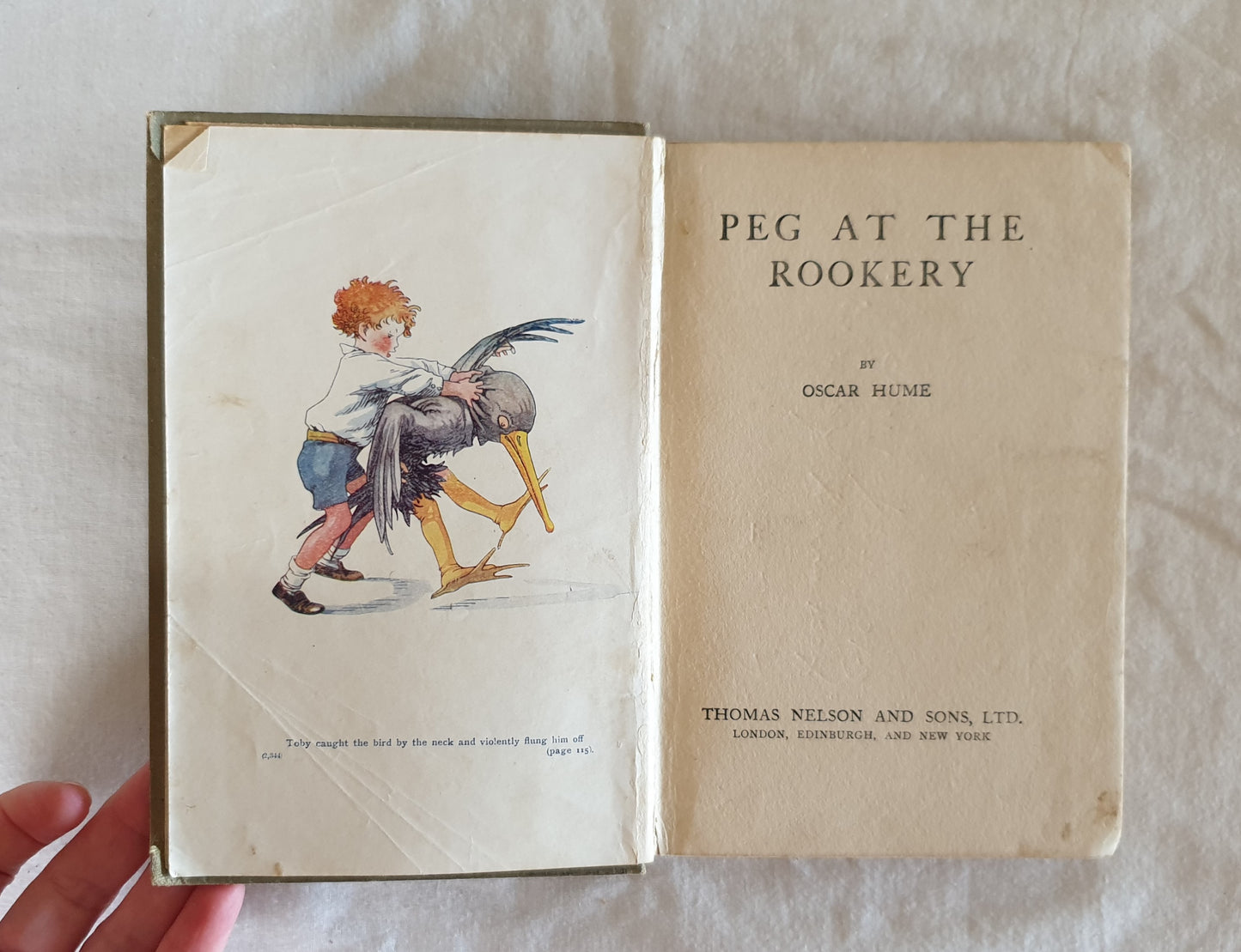 Peg at the Rookery by Oscar Hume