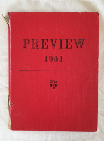 1951 Preview Hollywood - London by World Film Publications