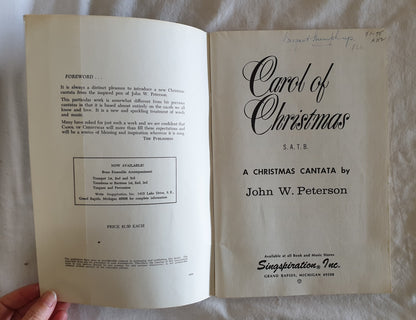 Carol Of Christmas by John W. Peterson