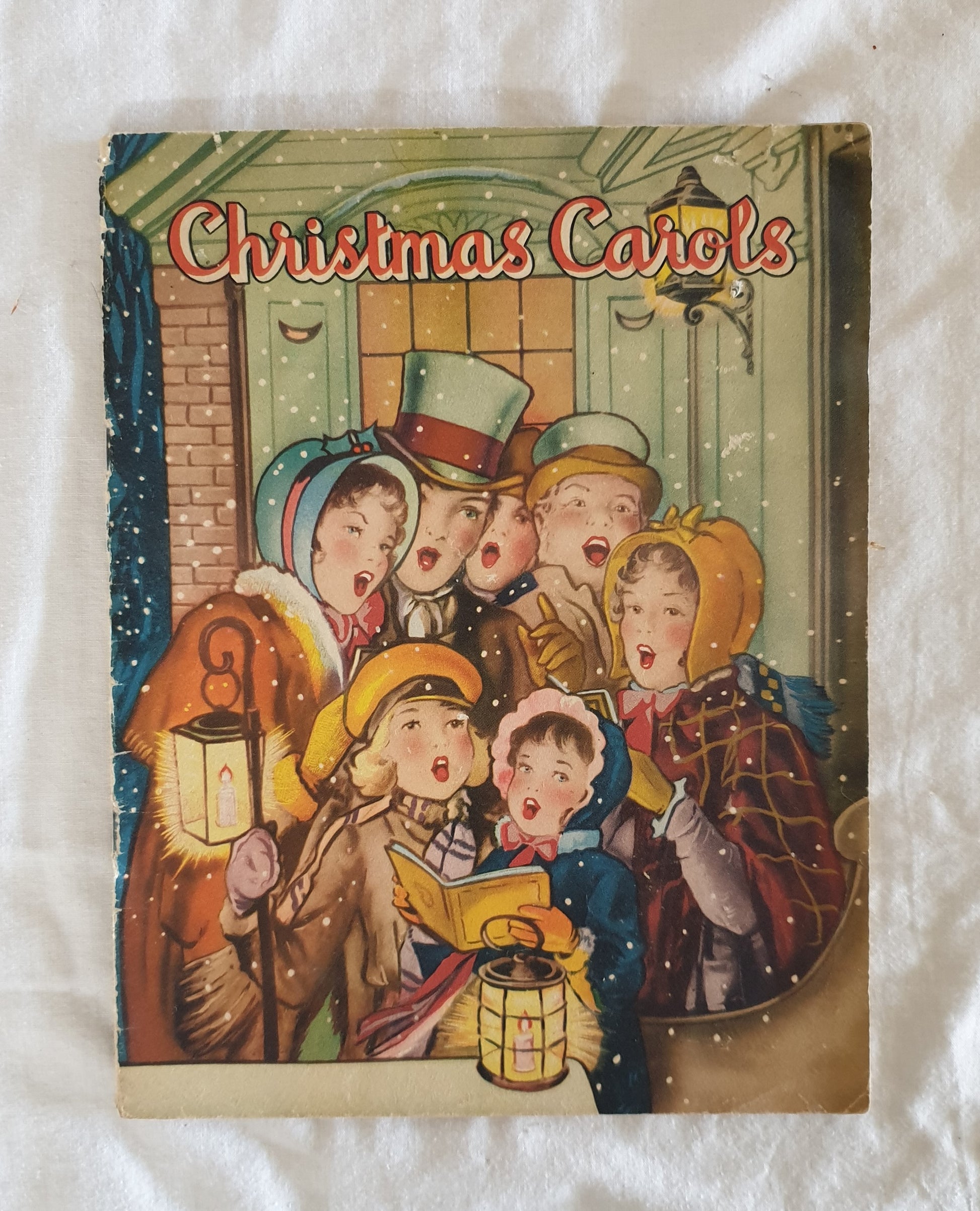 Christmas Carols  Selected and Arranged by Karl Schulte  with illustrations by F. D. Lohman
