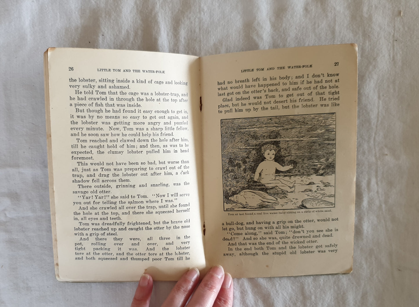 Little Tom and the Water Folk - Whitcombe's Story Books