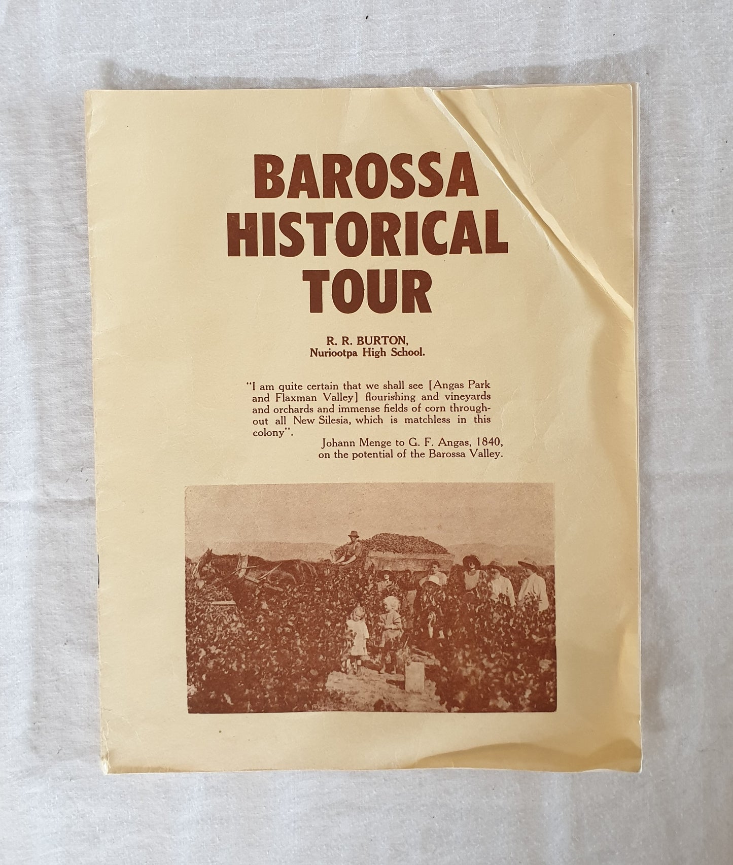 Barossa Historical Tour - R. R. Burton