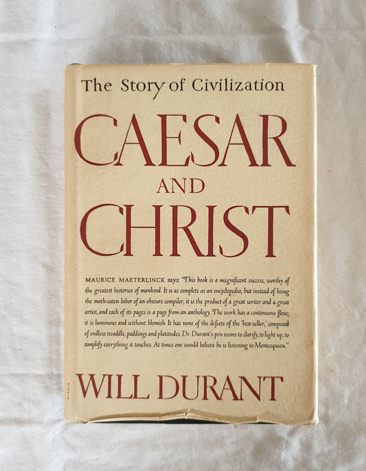 Caesar and Christ by Will Durant
