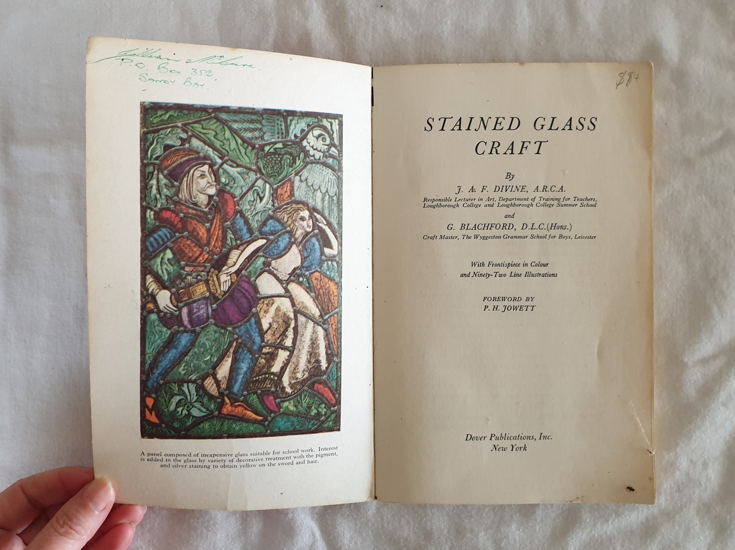 Stained Glass Craft by J. A. F. Divine and G. Blachford