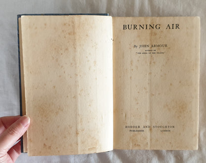Burning Air by John Armour