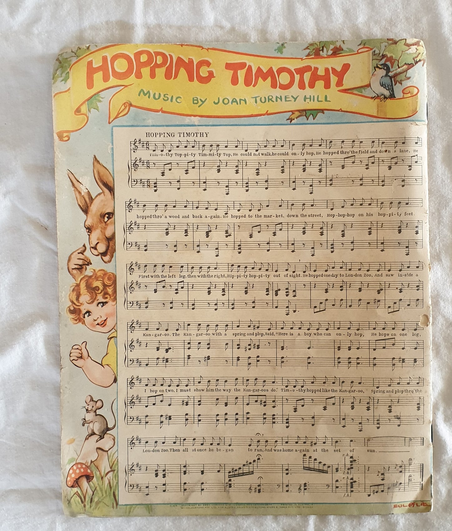 Hopping Timothy by Stella Mead