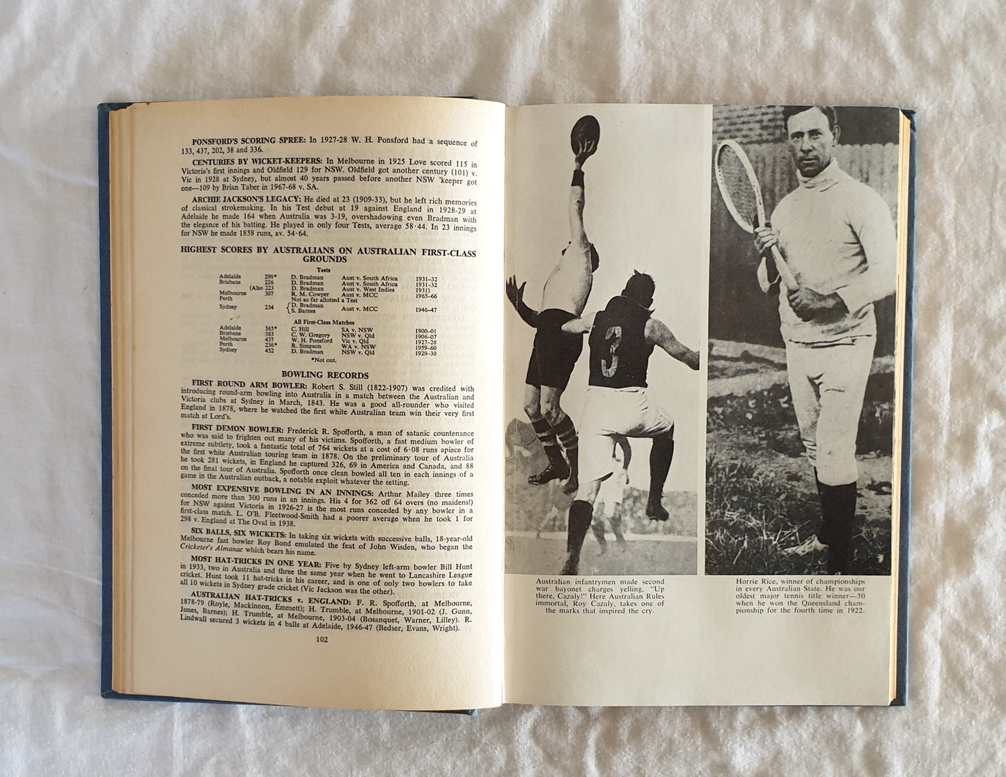 The Ampol Book of Australian Sporting Records by Jack Pollard