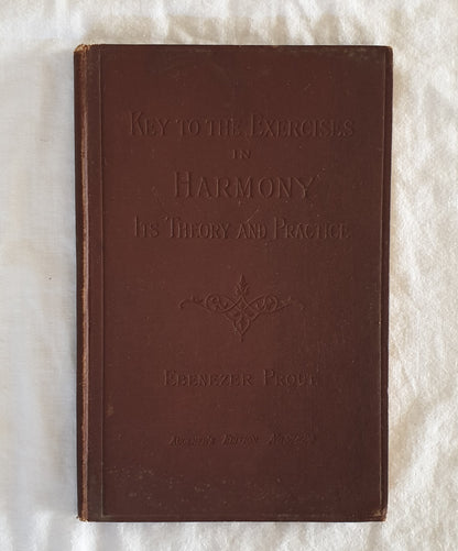 Key To The Exercises in Harmony by Ebenezer Prout