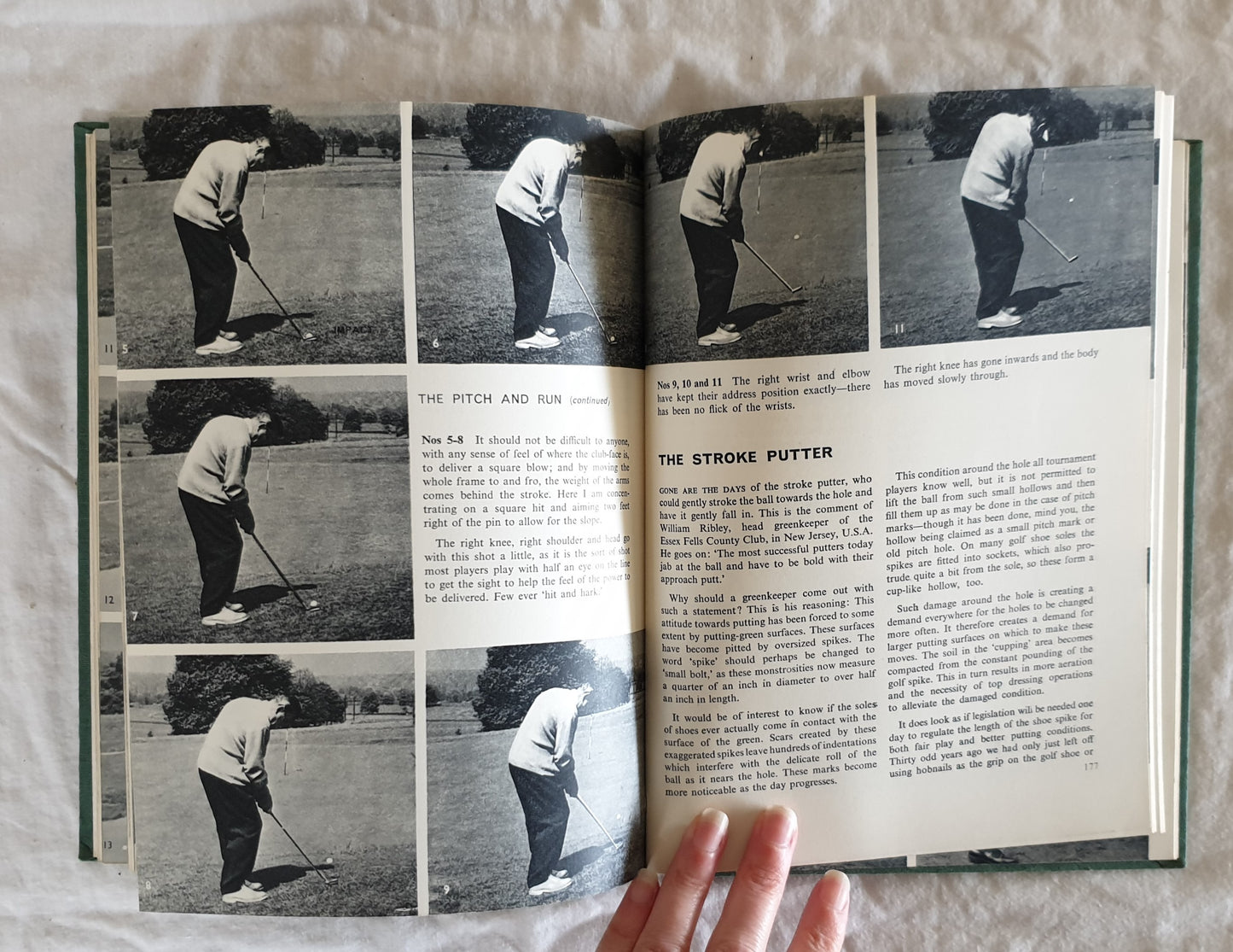Study the Golf Game with Henry Cotton