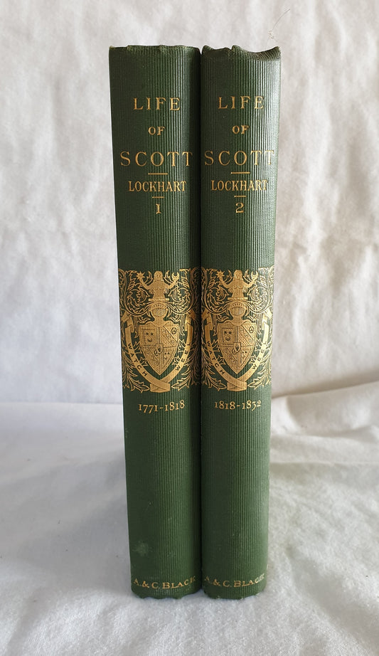 Life of Sir Walter Scott (2 volumes) by J. G. Lockhart