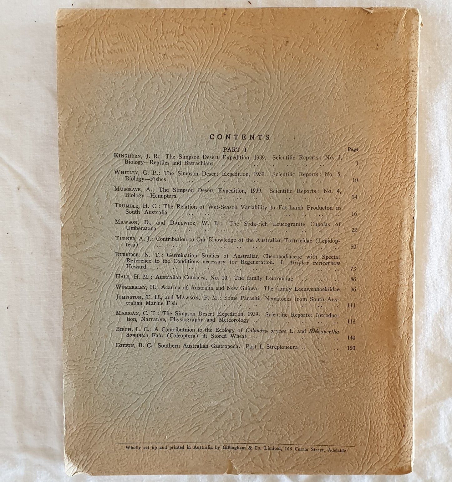 Transactions of The Royal Society of South Australia