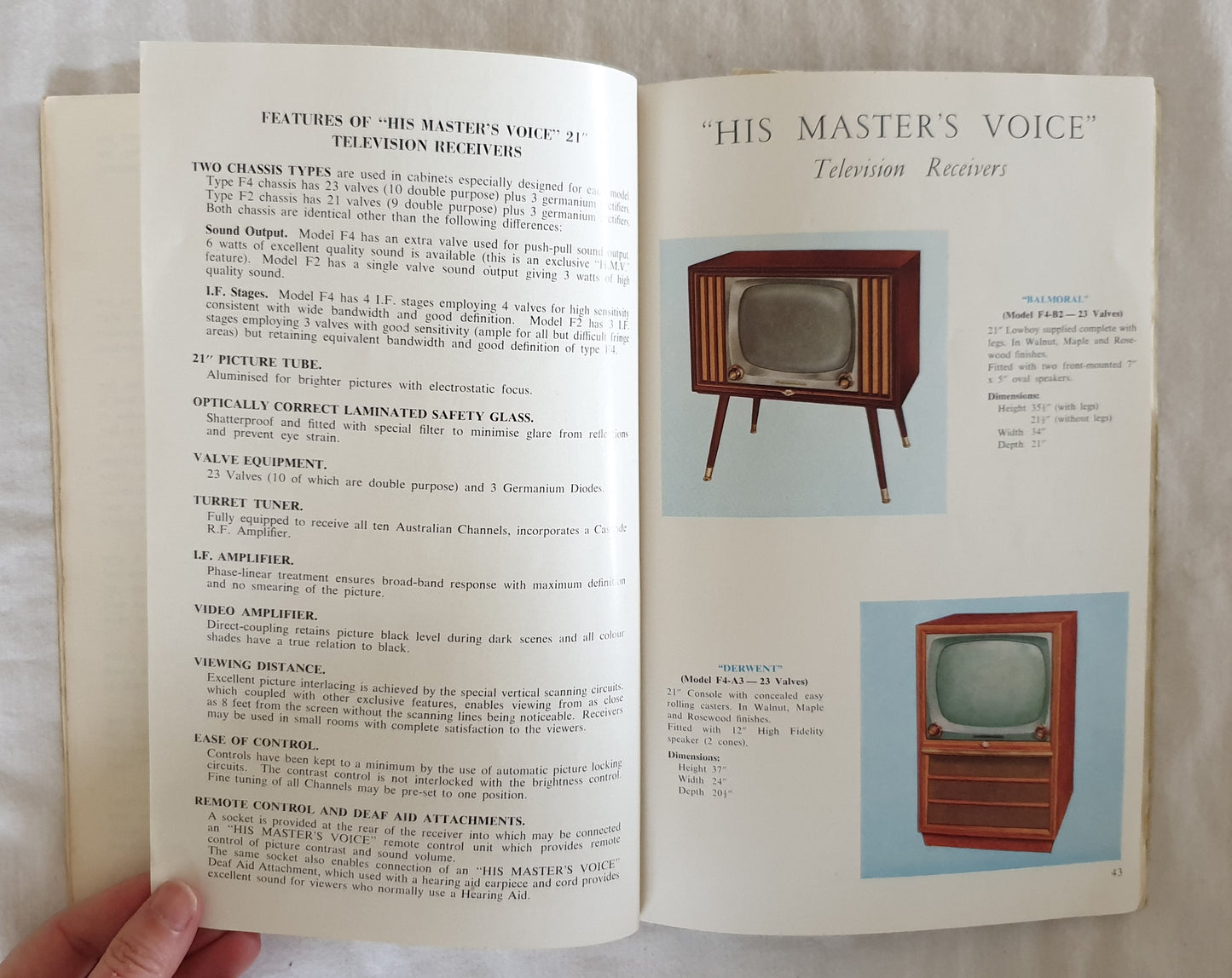 Television and You "His Masters Voice"