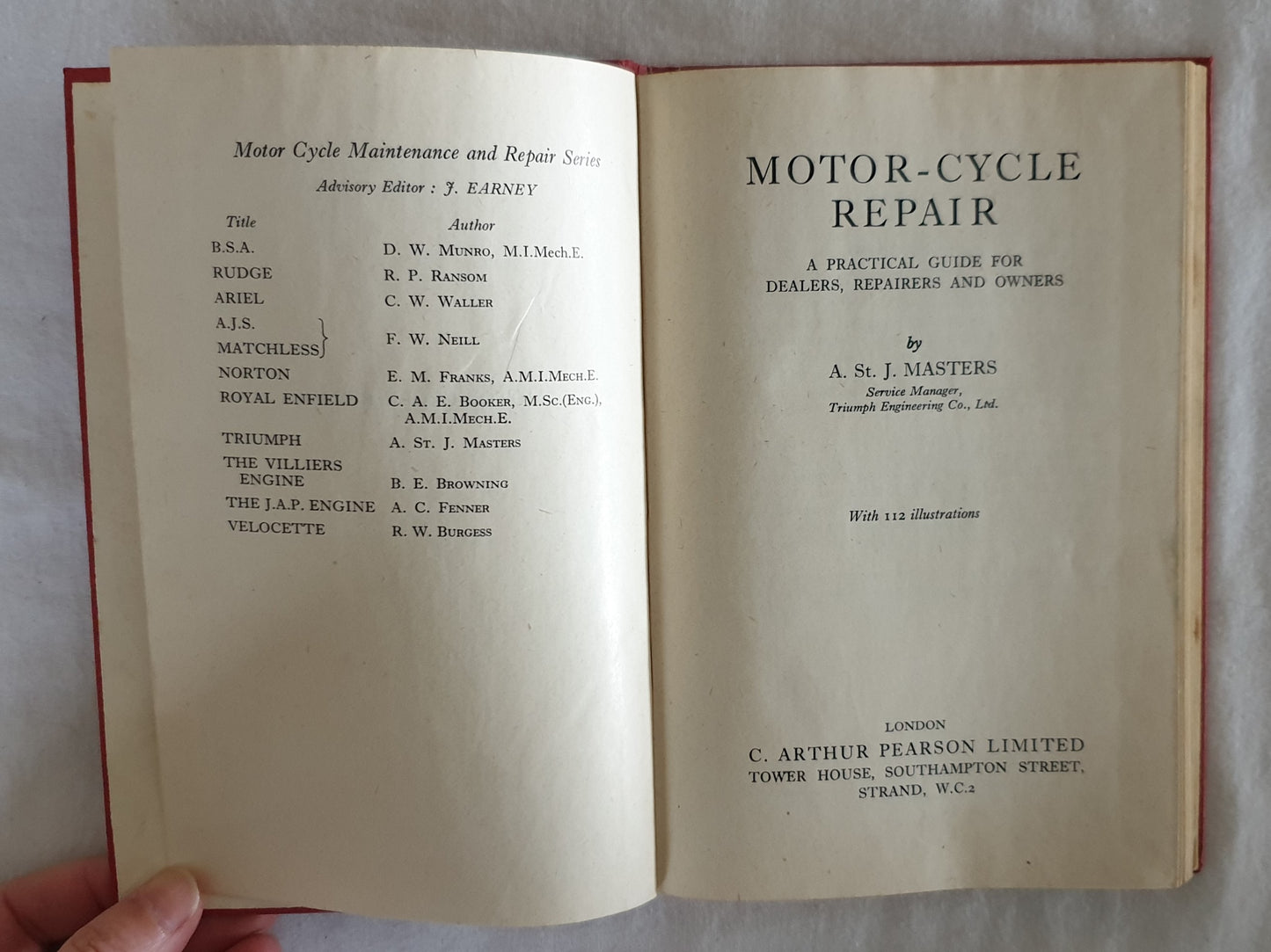 Motor-Cycle Repair by A. St. J. Masters