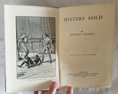 Mystery Gold  by Bartlett Adamson  illustrated by Edgar A. Holloway