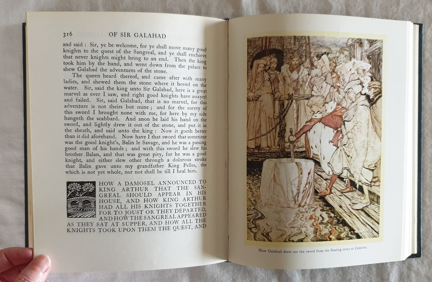 The Romance of King Arthur and His Knights of the Round Table by Alfred W. Pollard
