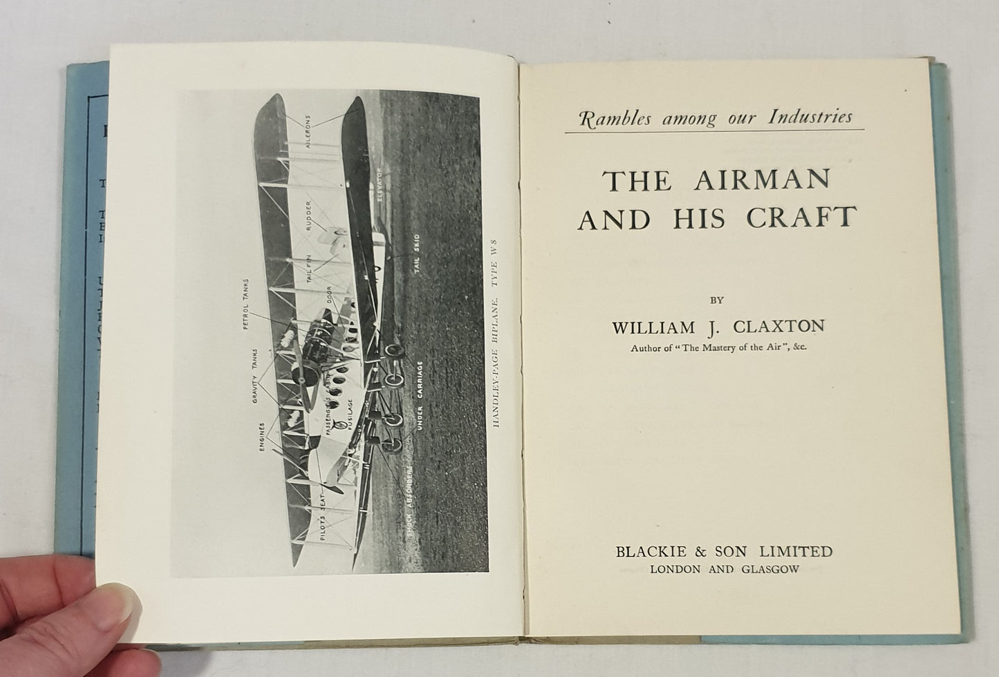 The Airman and His Craft by William J. Claxton